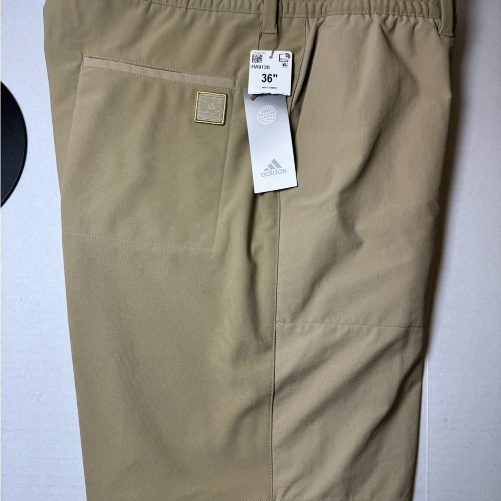 Adidas Tan Men’s Shorts - Picture 7 of 8